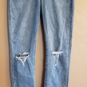 Express Distressed Skinny Jeans, 8R